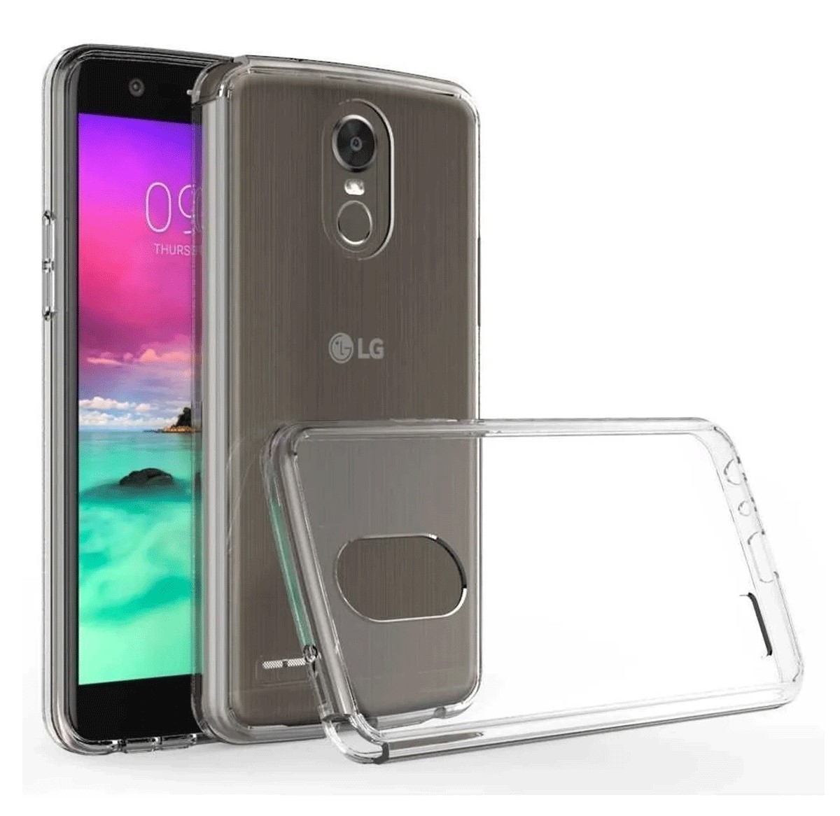 Protectores para celular  para Lg  Stylus 3 Funda de acr�lico y tpu Transparente